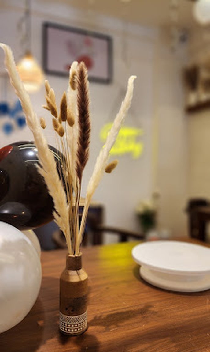 Table decor detail at Muse